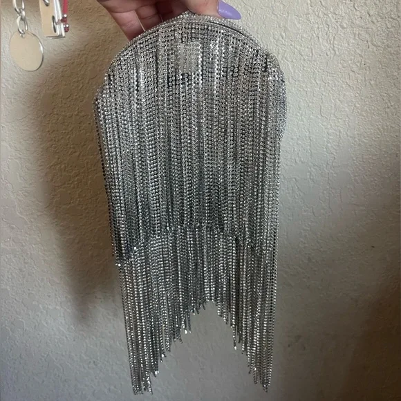 Retrofete Talia White Crystal Bag - Picture 2 of 3